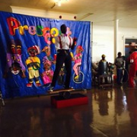 Prescott Circus Theatre 1st Annual Pancake Breakfast. November 14, 2015. Parks Chapel AME, Oakland.