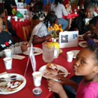 Prescott Circus Theatre 1st Annual Pancake Breakfast. November 14, 2015. Parks Chapel AME, Oakland.