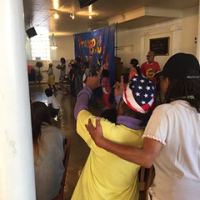 Prescott Circus Theatre 1st Annual Pancake Breakfast. November 14, 2015. Parks Chapel AME, Oakland.