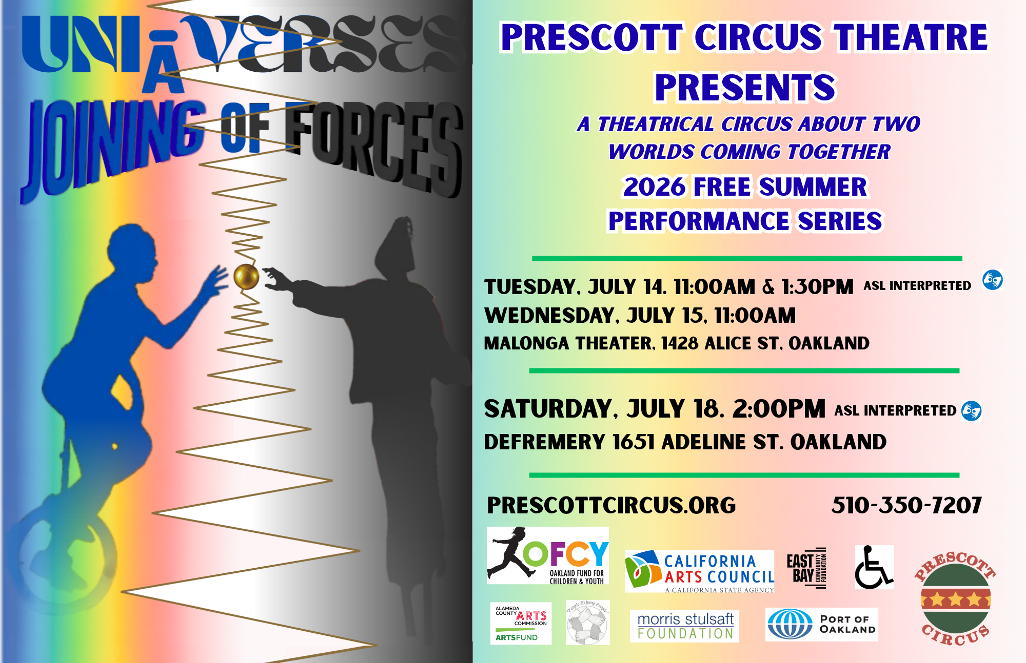 2026 Summer Uni-verse flyer THIS ONE